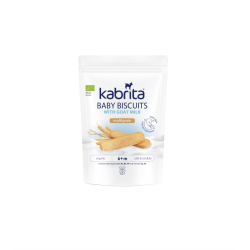 Kabrita daudzgraudu bērnu cepumi uz kazas piena bāzes bērniem no 6 mēnešu vecuma, 115 g